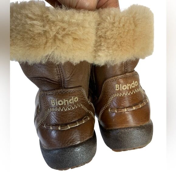 Blondo Genuine Shearling Lined Boots - Picture 2 of 11